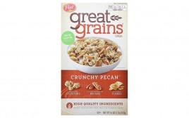 Post Great Grains Cereal Crunch Pecan  Box  453 grams